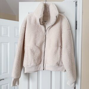 Abercrombie & Fitch Sherpa Bomber Jacket